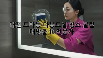 대전 도마동 다용도실 청소✨ 꿀팁 대방출! (ft. 전문가)